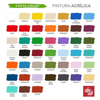 Pintura Acrilica 70 ml (variedad de colores)