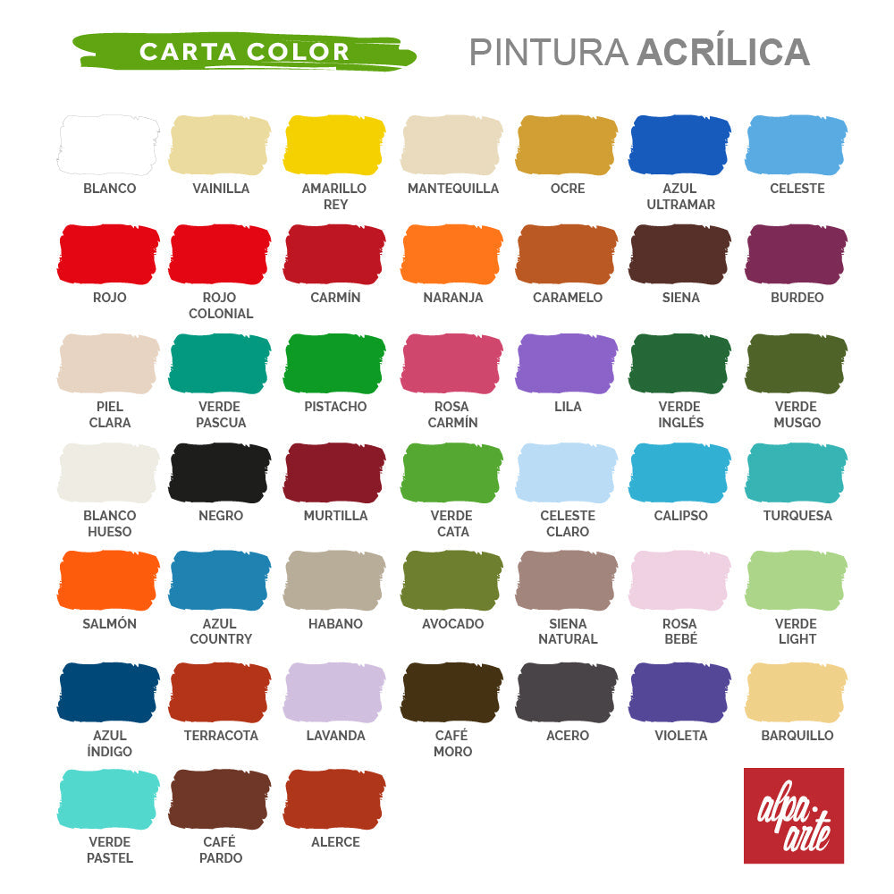 Pintura Acrilica 5 litros (variedad de colores)