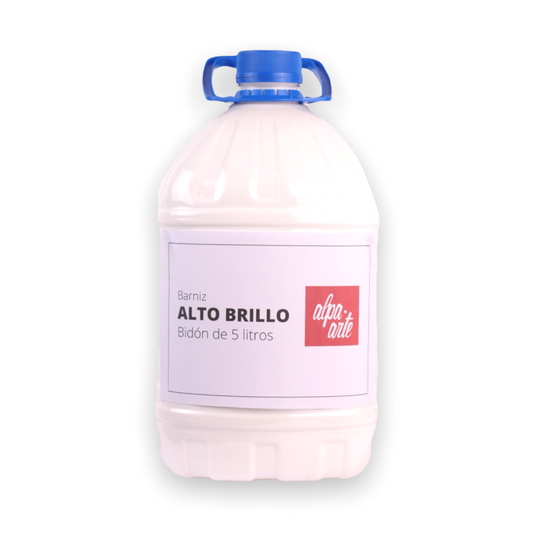 Barniz Alto Brillo - 5 litros (Precio incluye IVA)