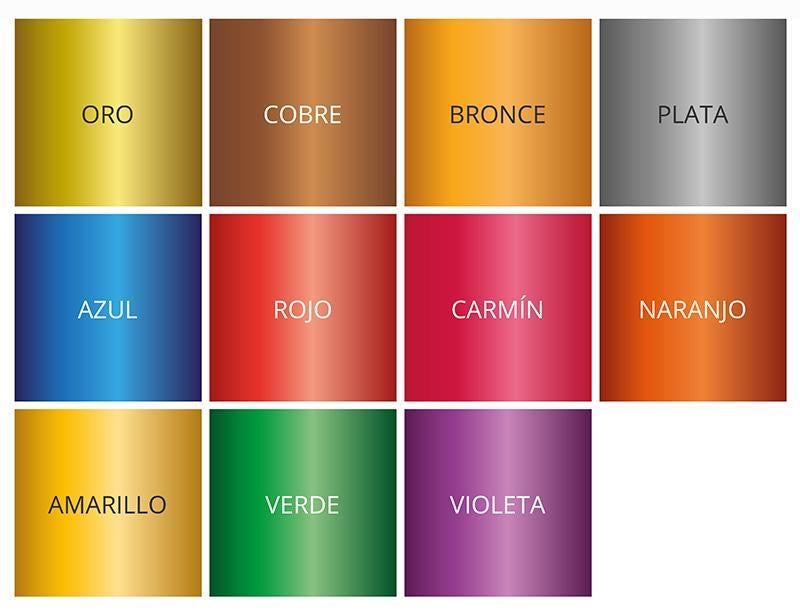 Metalizada 1 litro (variedad de colores) (Precio incluye IVA)